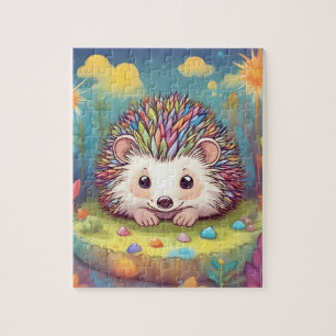 Cute Hedgehog Jigsaw Puzzle