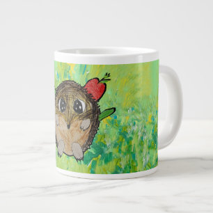 Cute Hedgehog Large Coffee Mug