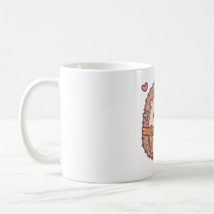 Cute Hedgehog Loves Pumpkin Spice Latte Coffee Mug