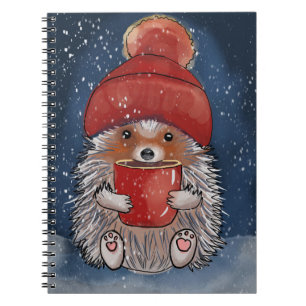 Cute Hedgehog Notebook