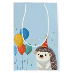 Cute Hedgehog Party Favor Gift Bags