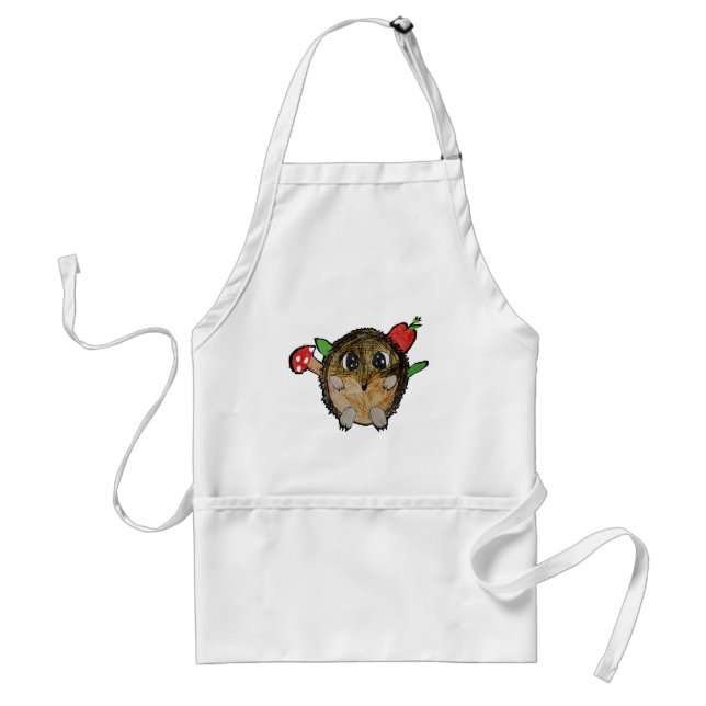 Cute Hedgehog Standard Apron (Front)