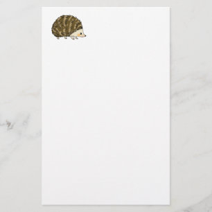 Cute Hedgehog Stationery – Hand Drawn