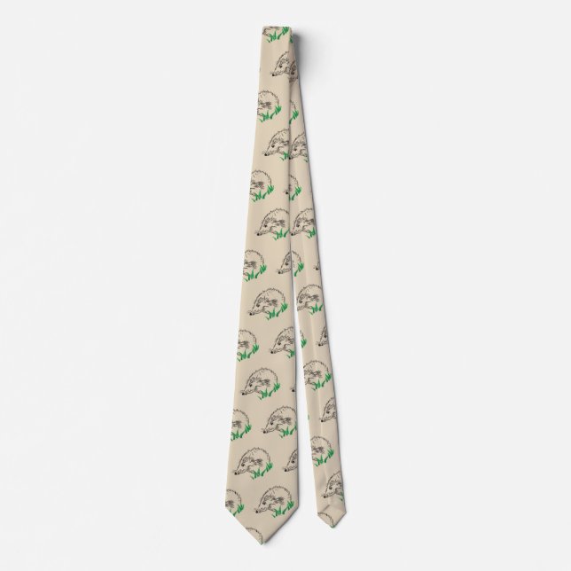 Cute Hedgehog Tie (Front)