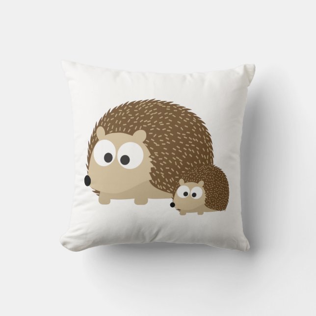 Cute Hedgehogs Cushion (Front)