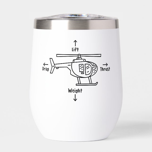 Cute Helicopter Pilot Retirement (Front)