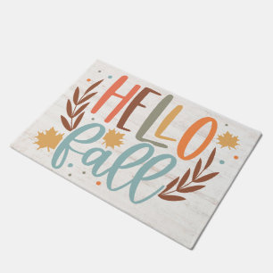 Cute Hello Fall  Doormat