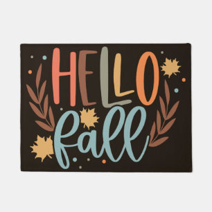 Cute Hello Fall Doormat