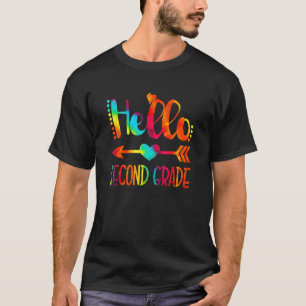 Cute Hello Second Grade 2nd Grade Back To School G T-Shirt