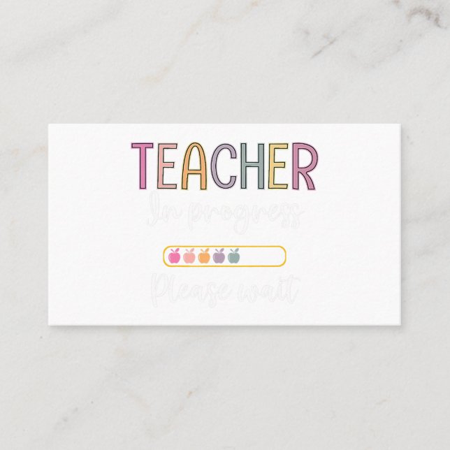 Cute Helping Small Hands OT Paediatrics Occupation Business Card (Front)