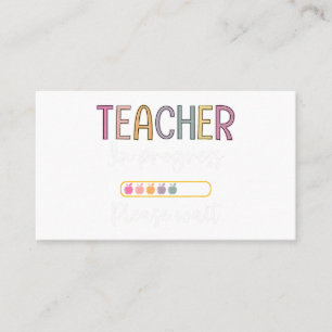 Cute Helping Small Hands OT Pediatric Occupational Business Card
