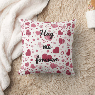 Cute Herat Pattern Throw Pillow