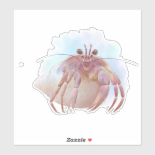 Cute hermit crab sketch