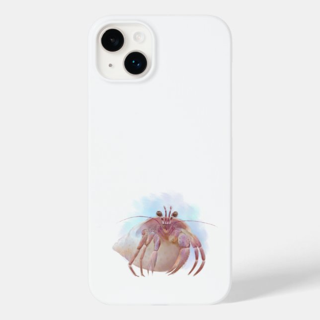 Cute hermit crab sketch Case-Mate iPhone case (Back)