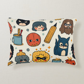 cute heroes decorative cushion