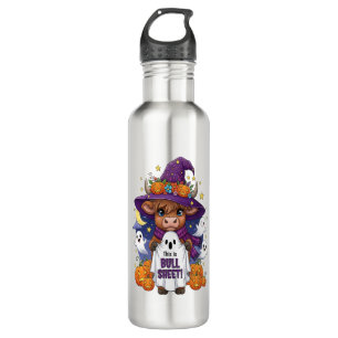 Cute Highland Cow Halloween 710 Ml Water Bottle