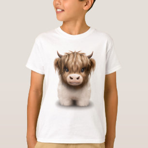 Cute Highlands Scottish Cow T-Shirt