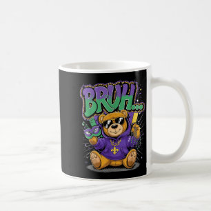 Cute Hip Hop Teddy Bear 90 Hip Hop Graffiti Coffee Mug