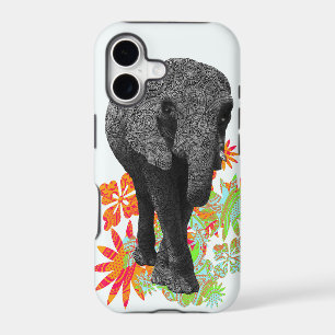 Cute Hippie Elephant iPhone5 cases