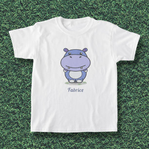 Cute Hippo Kids T-shirt