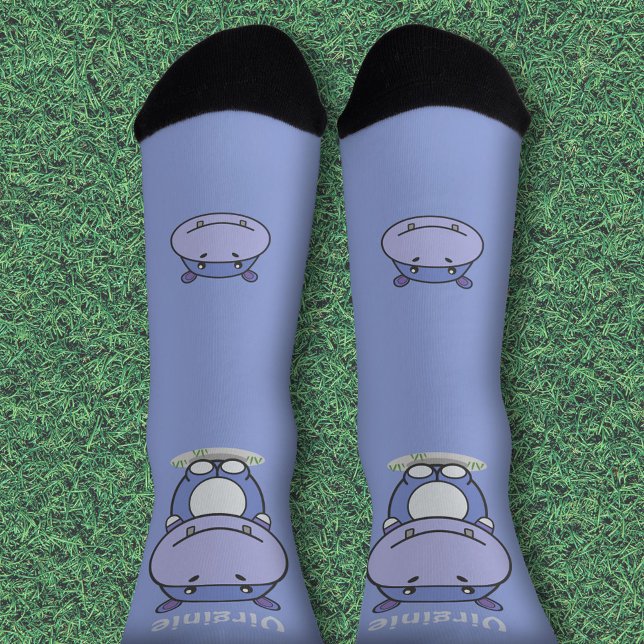 Cute Hippo Socks (Cute Hippo Socks)