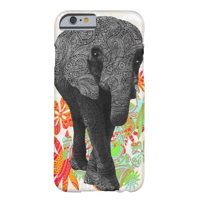 Cute Hippy Elephant Case-Mate iPhone Case