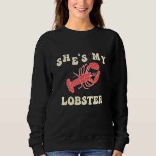 Cute His & Hers Lobster Couple Matching Shirt for