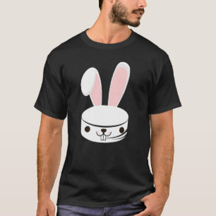 Cute Hockey Bunny  Kids Boys Girls Happy Easter Da T-Shirt