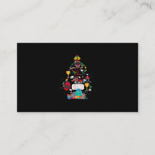 Cute Hockey Christmas Ornament Tree Funny Gift Boy Business Card