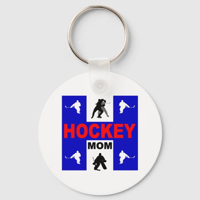 Cute hockey key ring (Front)