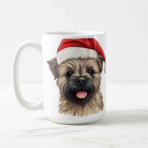 CUTE HOLIDAY CHRISTMAS CAIRN TERRIER DOG COFFEE MUG
