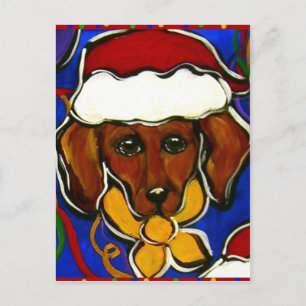 Cute Holiday Dachshund