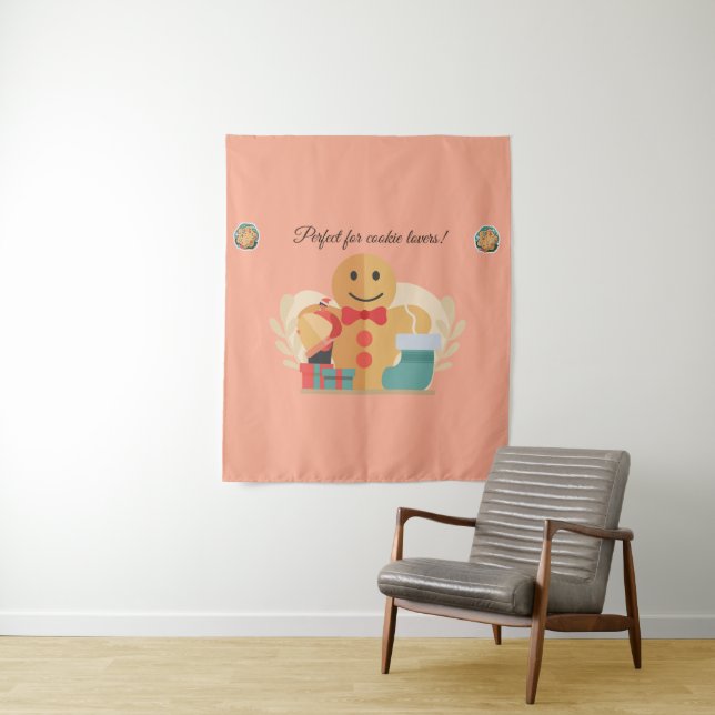  Cute Holiday Gift for Cookie Lovers  Tapestry (In Situ)