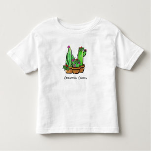Cute holiday Xmas Cactus cacti succulents  Toddler T-Shirt