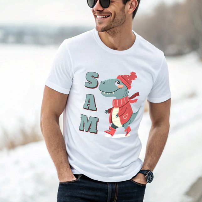 CUTE Holidays T-Rex  T-Shirt (Creator Uploaded)