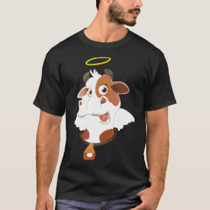 Cute Holy Cow Heavenly Cattle Pun T-Shirt