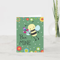 Cute Honey Bee Easy Custom Message Valentines day