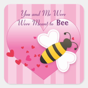 Cute Honey Bee Love Sticker