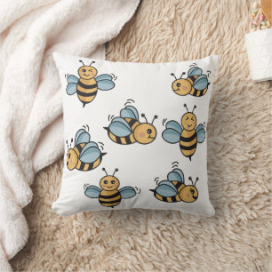 Cute Honey Bees Cushion
