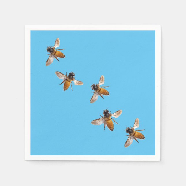 Cute Honey Bees Napkin (Front)