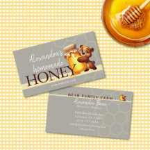 Cute Honey Happy Teddy Bear Jar Honeycomb