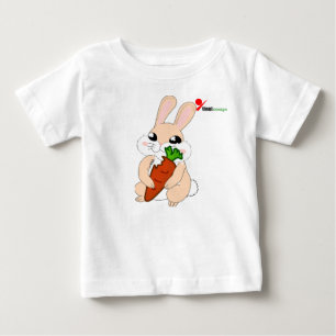 Cute Hoppy Bunny Baby T-Shirt  Easte