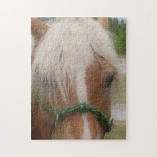 Cute Horse Face Animal Jigsaw Puzzle