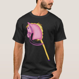 Cute horse for girls women and ladies hobby horse  T-Shirt