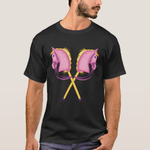 Cute horse for girls women and ladies hobby horse T-Shirt