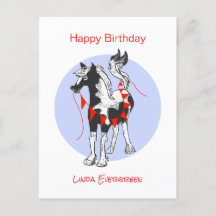 Cute Horse Happy Birthday