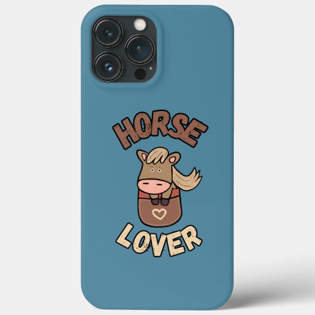 Cute horse in pocket Case-Mate iPhone case (Back)