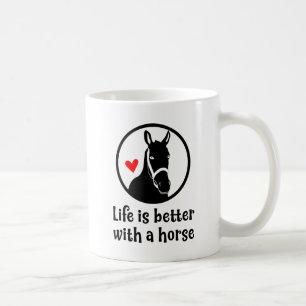 Cute Horse Lover Country Farm Cowgirl Rodeo Coffee Mug