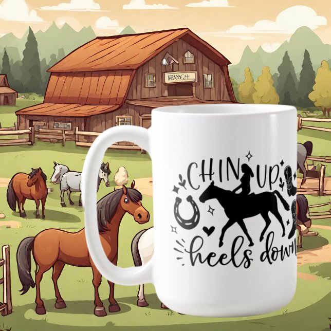 cute horse lovers word art Coffee Mug (Creator Uploaded)
