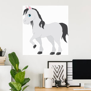 Cute Horse Poster